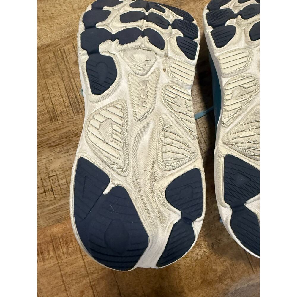 Hoka Clifton 10 Running Shoes Women's 8B Light Blue Mesh Sneakers 1162031 SBLF - Picture 7 of 9